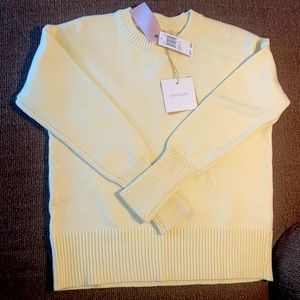 Philosophy sweater- Light yellow color